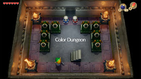 screenshot of the entrance to the Color Dungeon