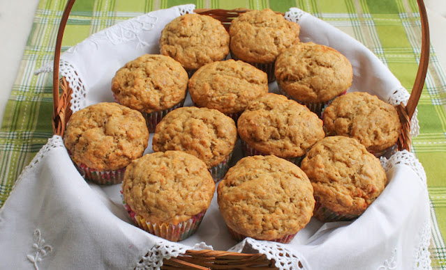 Food Lust People Love: These cane syrup banana muffins have no added sugar. The syrup and ripe bananas make them the perfect amount of sweetness for breakfast or snack time.