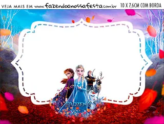 Frozen 2: Invitaciones para Imprimir Gratis.