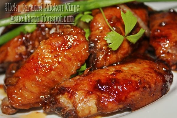 HaSue: I Love My Life: Resepi: Sticky Caramel Chicken Wings