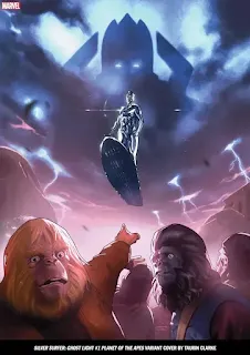 Marvel revela las portadas de 'El Planeta de los Simios' que llegarán en febrero de 2023.
