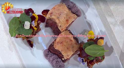 Chateaubriand rosso passione ripieni ricetta Fabio Potenzano