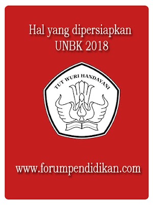 Hal yang dipersiapkan UNBK 2018