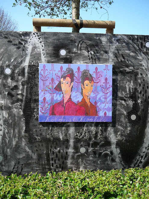 " ARANYKOR " , Installáció , 2008. , Váci Világi Vígalom , Kettős Tamás - Cs. Nagy András - CSNB