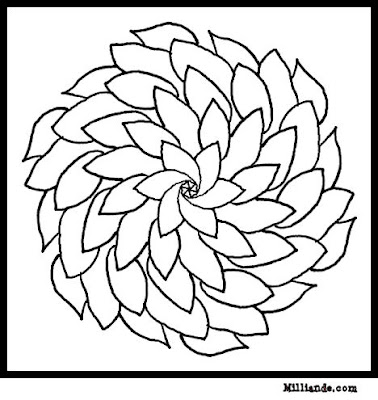 flower coloring pages