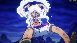 ワンピース アニメ 1072話 ルフィ 笑顔 ギア5 ニカ Luffy GEAR 5 NIKA | ONE PIECE Episode 1072