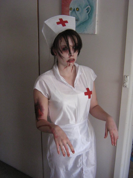 Adele K Thomas Daily Scribbles: Nurse Zombie Adele by Alex Drummond