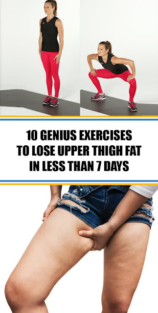 10 Genius Exercises to Lose Upper Thigh Fat in Less Than 7 Days