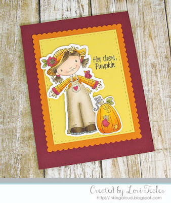 Hey There, Pumpkin card-designed by Lori Tecler/Inking Aloud-stamps and dies from SugarPea Designs