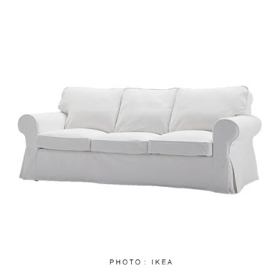 Sofa  Sale on Yard Sale  Ikea Blekinge White Ektorp Sofa   Loveseat For Sale  300