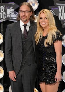 Britney Spears with Husband