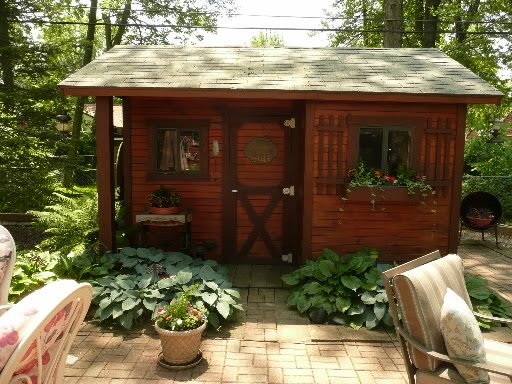 Rustic Garden Sheds