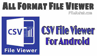 CSV File Viewer is one of the best Android file managers