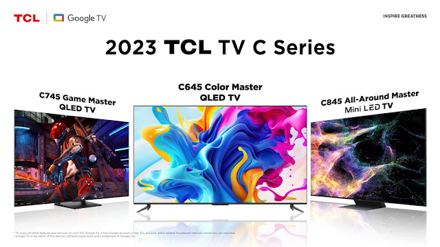 2023 TCL C Series QLED TVs specs, features unveiled