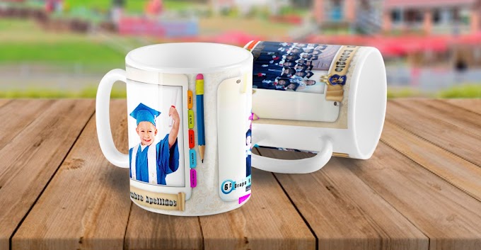 SUPER PACK 5 PLANTILLAS DE GRADUACION ESCOLAR Y MOCKUP