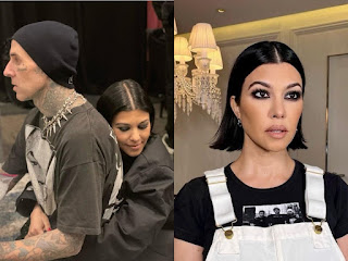 Kourtney Kardashian and Travis Barker spootted at New York City