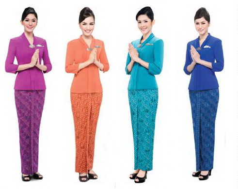 Makna Warna Baju  Pramugari  Garuda  Indonesia reudoc com