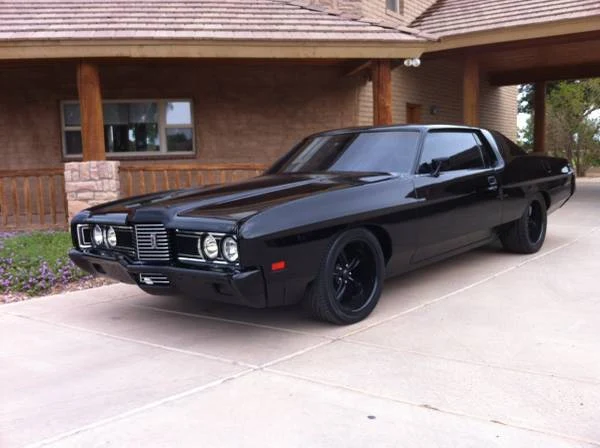 Black Car, 1972 Ford Galaxie