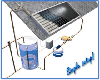 Diy hot H2O - laid upwards a solar hot H2O system