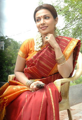 Actress Asha Saini (Flora/Mayuri) in Hot Saree HQ Photos Gallery