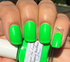 Liquid Sky Lacquer Jalapeno Business