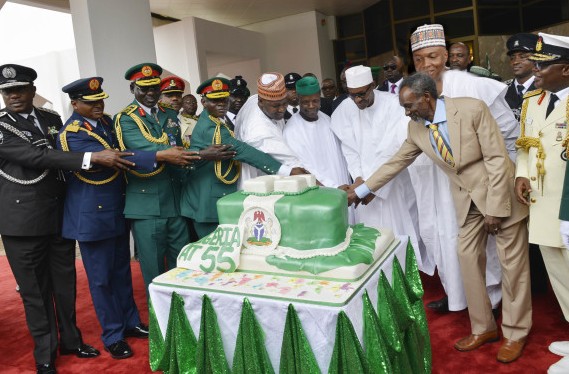Buhari, Saraki, Osinbajo and Dogara Dazzle At Nigeria's Independence Day Celebration
