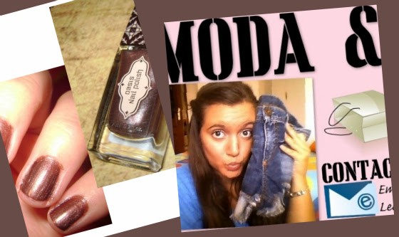 Review..no Moda e Beleza! Verniz Oasis - Marrakech Wood!