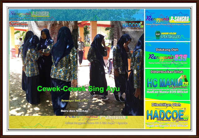 Gambar Soloan Spektakuler - Gambar SMA Soloan Spektakuler Cover Batik (SPS2) – 33 B RGS
