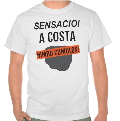 Costa - nimbo cumulos t-shirt