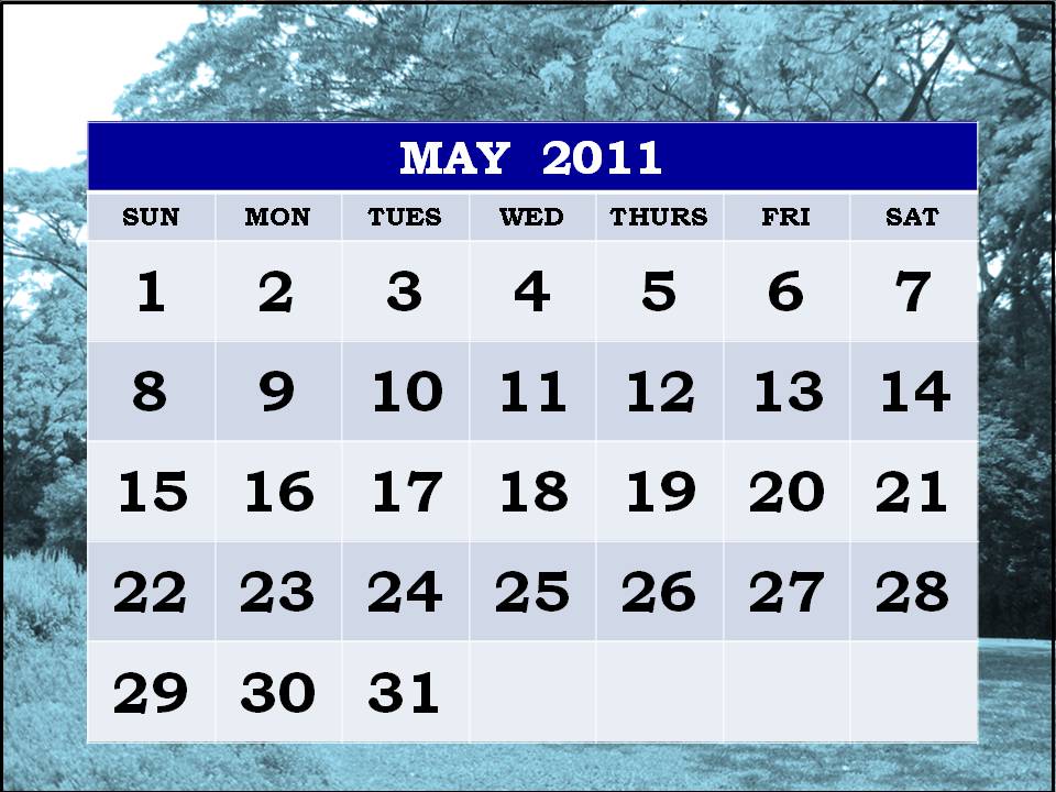 2011 calendar printable may. MAY 2011 CALENDAR PRINTABLE