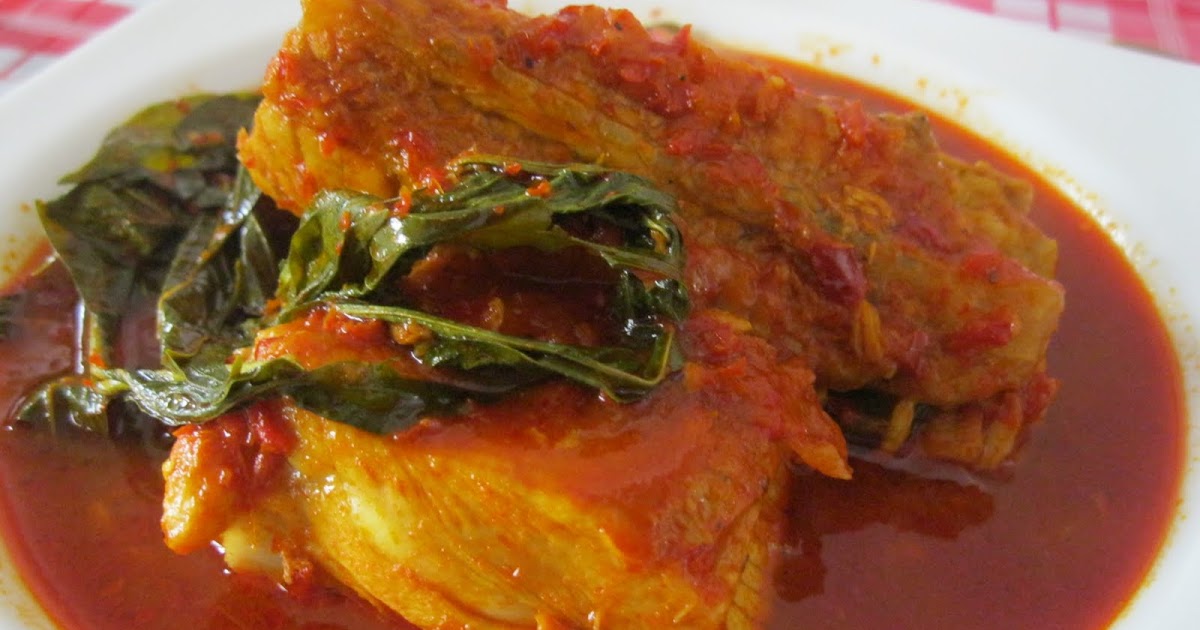 Dari Dapur Maklong: Masak Asam Pedas Ikan Pari