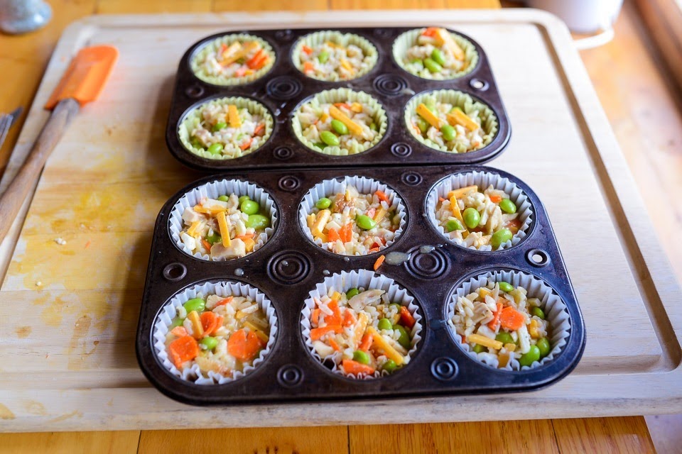 mini rice chicken edemame bake-11203