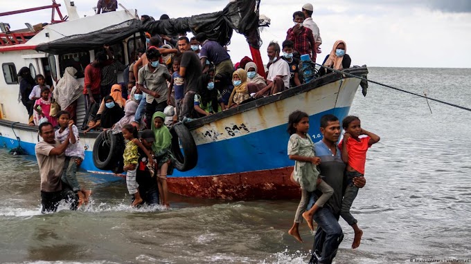 Wah! Satu Kapal Pengungsi Rohingya Terdampar Lagi di Lamnga Aceh Besar