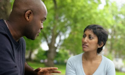 10 Critical Questions Before Saying ‘I Do’  - black couple arguing fighting talking