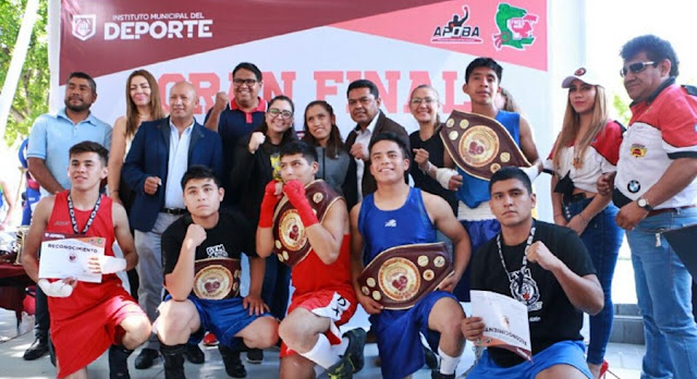 Celebran la gran final del Torneo de los Barrios de Boxeo 2019