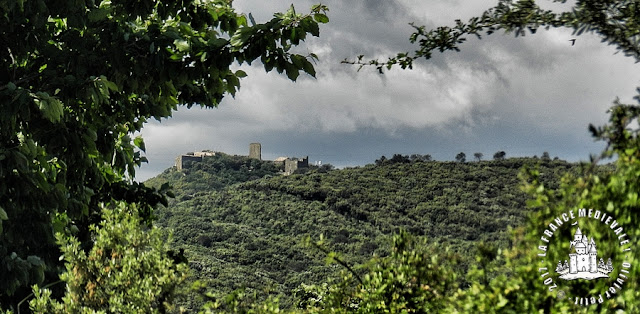 CHUSCLAN (30) - Château-fort de Gicon