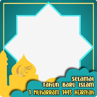 Twibbon 1 muharram 1443 hijriah tahun baru islam