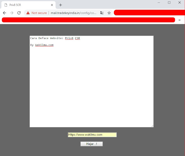 Cara Deface Website: Belajar Deface Dengan Menggunakan Teknik Metode Priv8 CSR Untuk Pemula - Mendeface website memang banyak caranya dengan menggunakan berbagai macam teknik metode, kali ini khusus untuk pemula biar sama-sama kita belajar deface website jadi mari kita akan coba mengetahui cara deface website menggunakan metode Priv8 CSR.