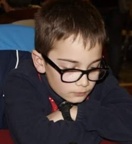 El joven ajedrecista David Acevedo Egido