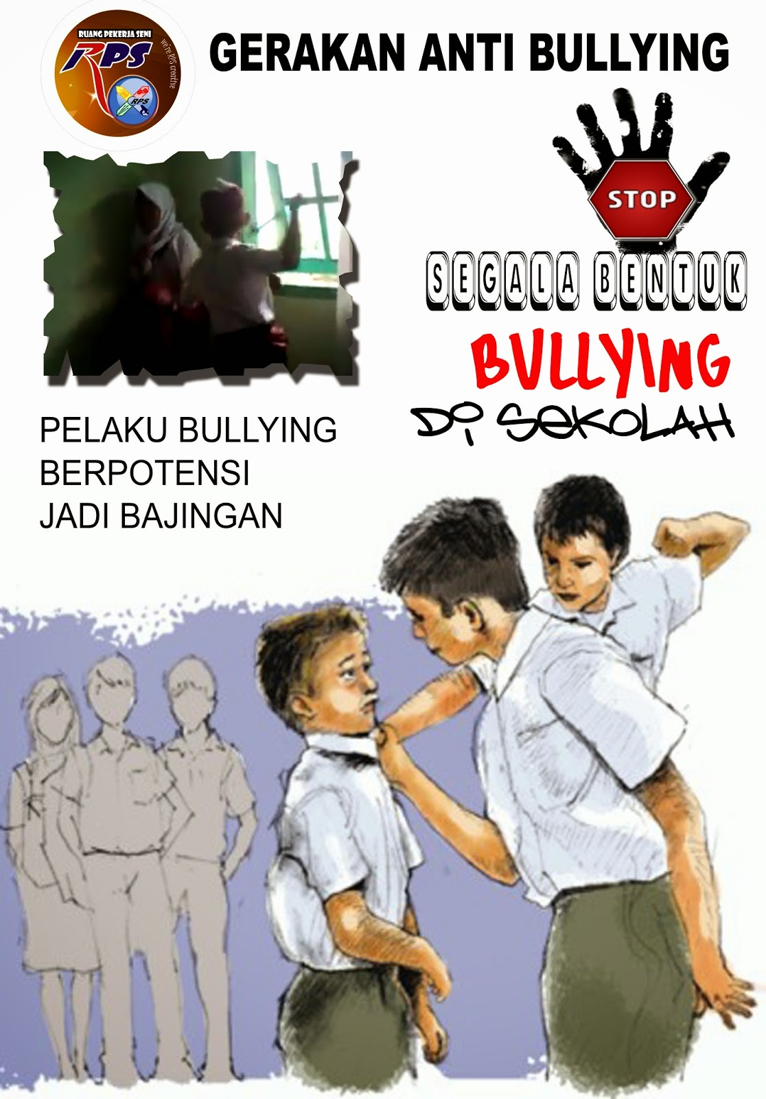 GORESAN-GORESAN HATI: GERAKAN 1000 POSTER ANTI BULLYING