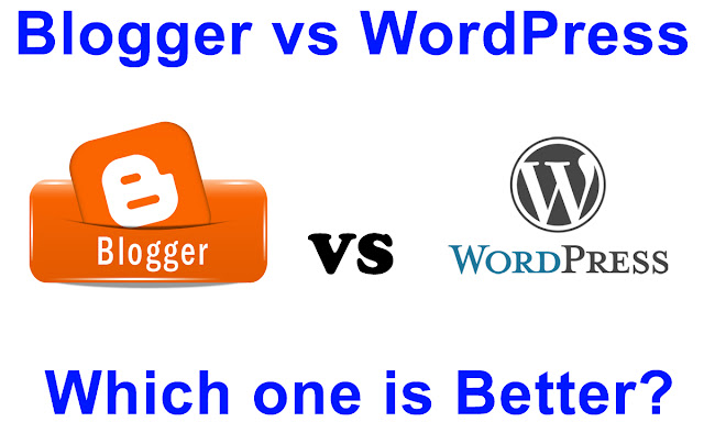 Blogger vs Wordpress  2017
