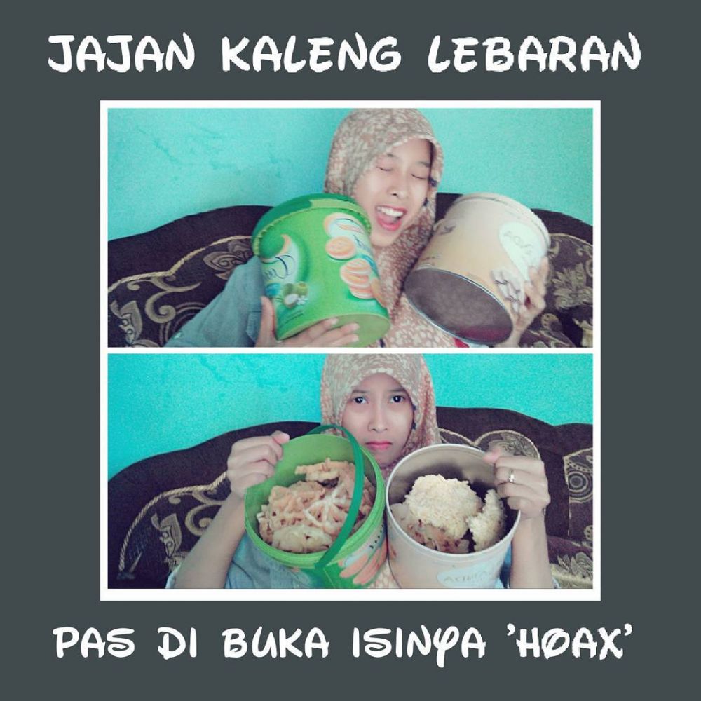 10 Meme 'Lebaran' Ini Kocaknya Bikin Kangen Masa Kecil 