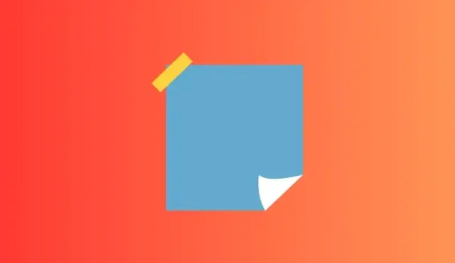 تطبيق Sticky Notes على ويندوز يحصل على تصميم جديد