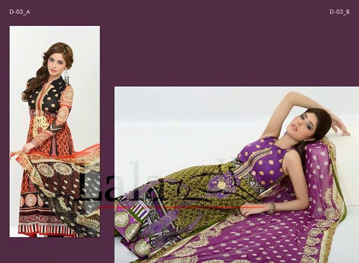 Lala Madham Lawn Embroidered Dresses