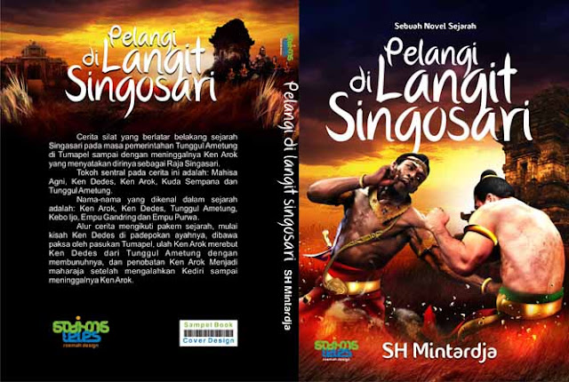 Godhong Teles: Contoh Desain Cover Novel Fiksi 01