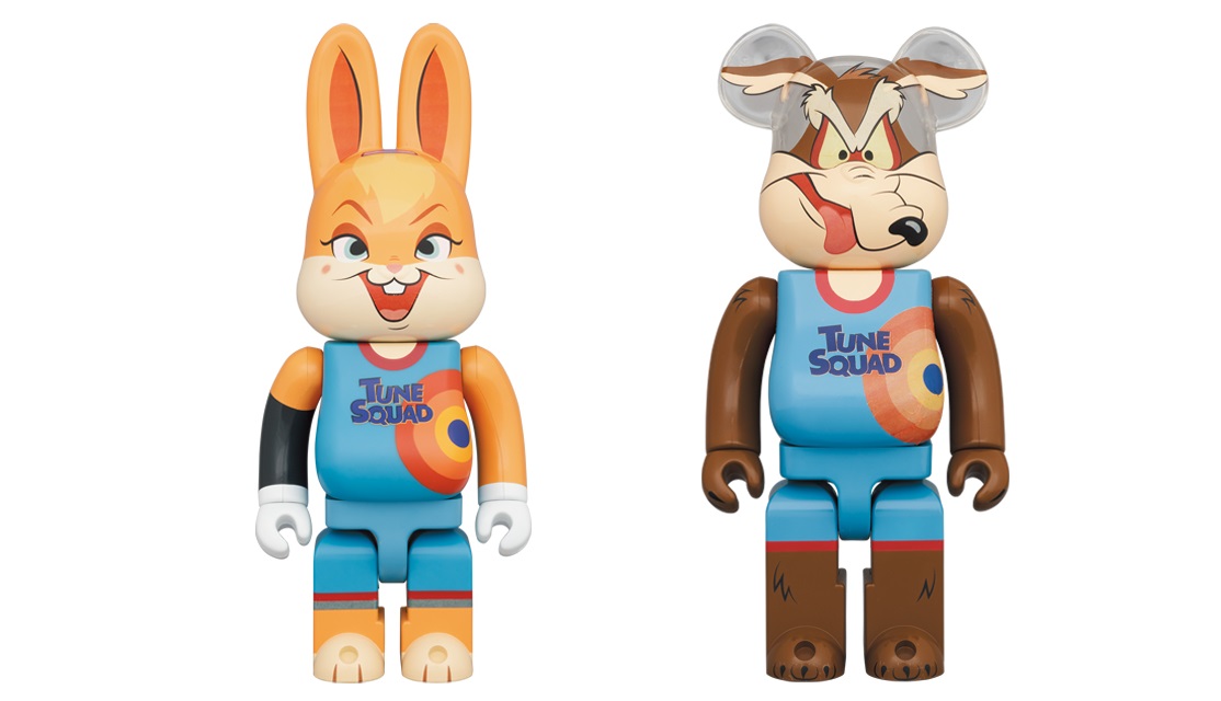 The Blot Says...: Space Jam: A New Legacy Lola Bunny  Wile E. Coyote  Looney Tunes Be@rbrick Vinyl Figures by Medicom Toy