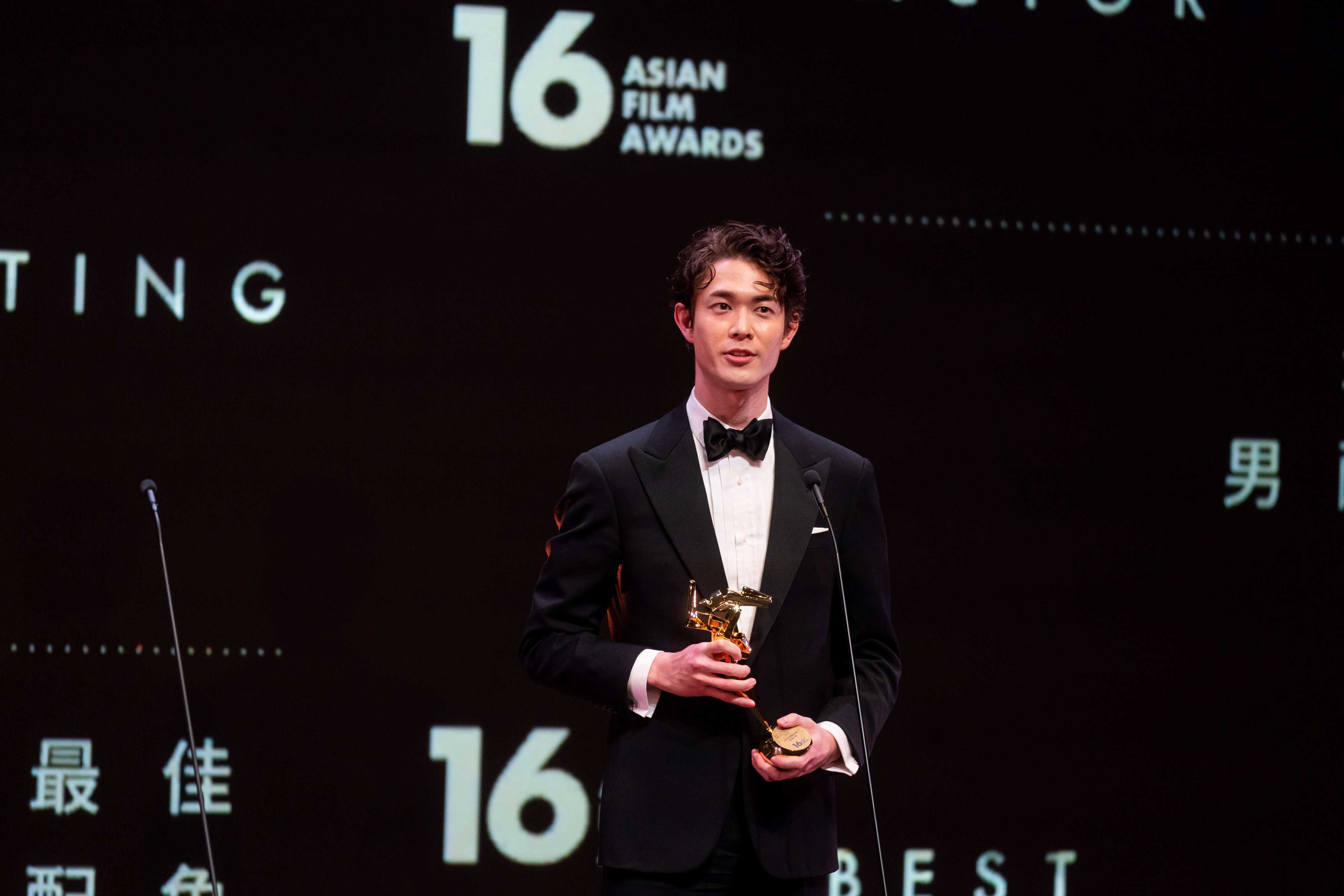 Hio Miyazawa en los 16 Asian Film Awards