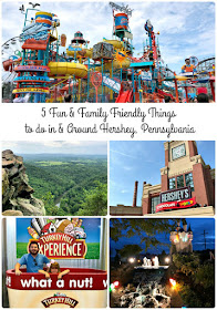 Hershey is so much more than just roller coasters & chocolate bars! Check out my top recommendations for 5 Fun & Family Friendly Things to do in & Around Hershey, Pennsylvania.