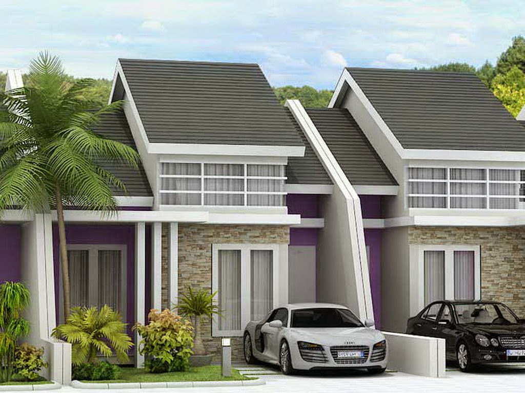 Gambar Desain Rumah  Minimalis Type 36 Kopel Terbaru 