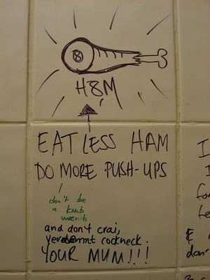 Bathroom Graffiti